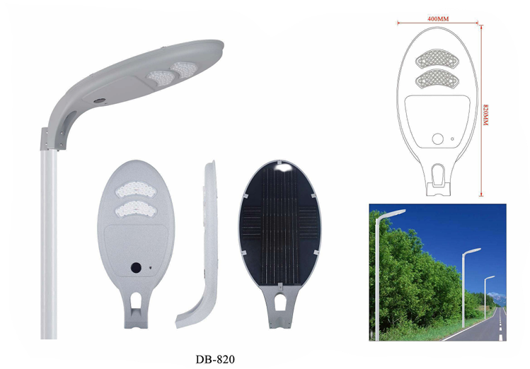 DB-820 complete lineup with dimensions and field deployment