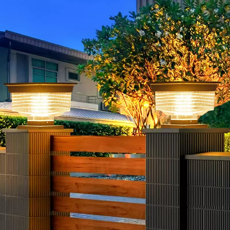 Solar pillar light example 3