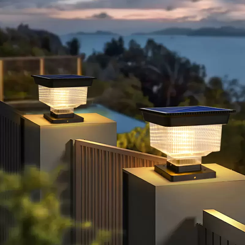 Solar pillar light example 5