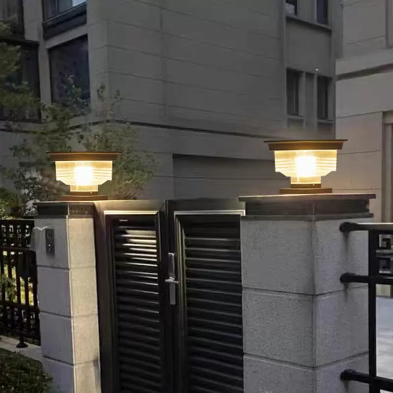 Solar pillar light example 6