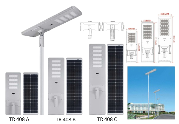 TR408 Series solar streetlight